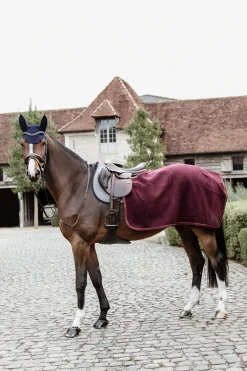 Discount kentucky Horsewear Quarter Heavy Fleece Ratsastusloimi Burgundy Dark Red