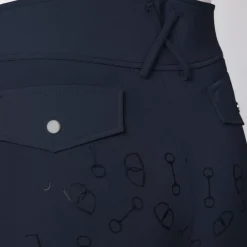 * KorkeaVyötaroiset Naisten Ratsastushousut Kuolainkuosilla Silikonipainatetuilla Kokopaikoilla