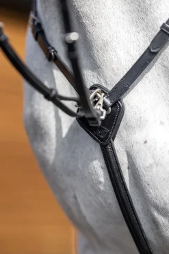 Best lemieux Breastplate With Detachable Matingale Black