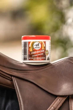 Sale leovet Leather Balsam Nahan Hoitoaine Beige/ Red