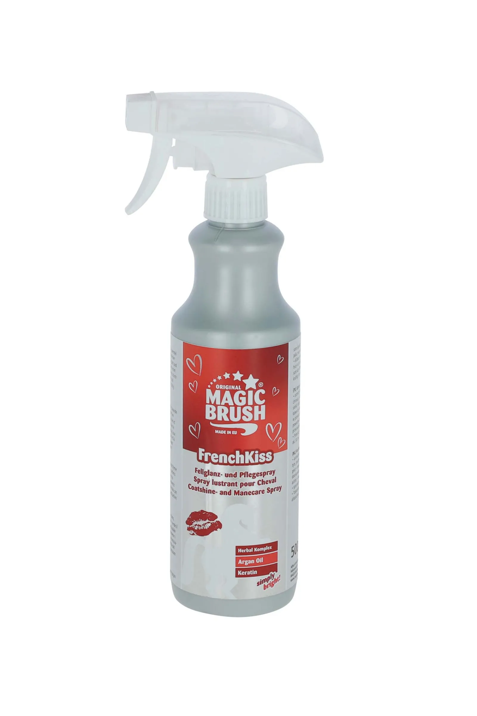 Hot magicbrush Manecare Premium French Kiss Kiillotussuihke, 500 Ml Grey/Red