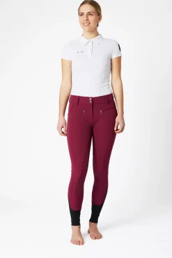 * Naisten Ratsastushousut Silikonisilla Kokopaikoilla Ja Korkealla Vyötarolla