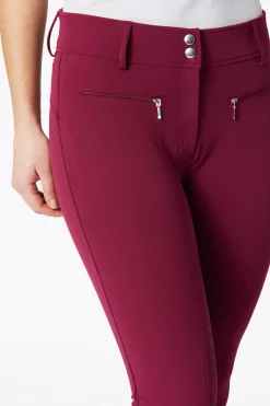 * Naisten Ratsastushousut Silikonisilla Kokopaikoilla Ja Korkealla Vyötarolla