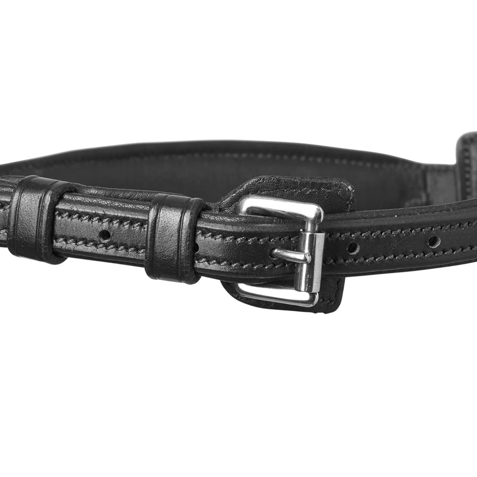 Hot schockemohle Noseband Turin Select -Turparemmi Black/Silver