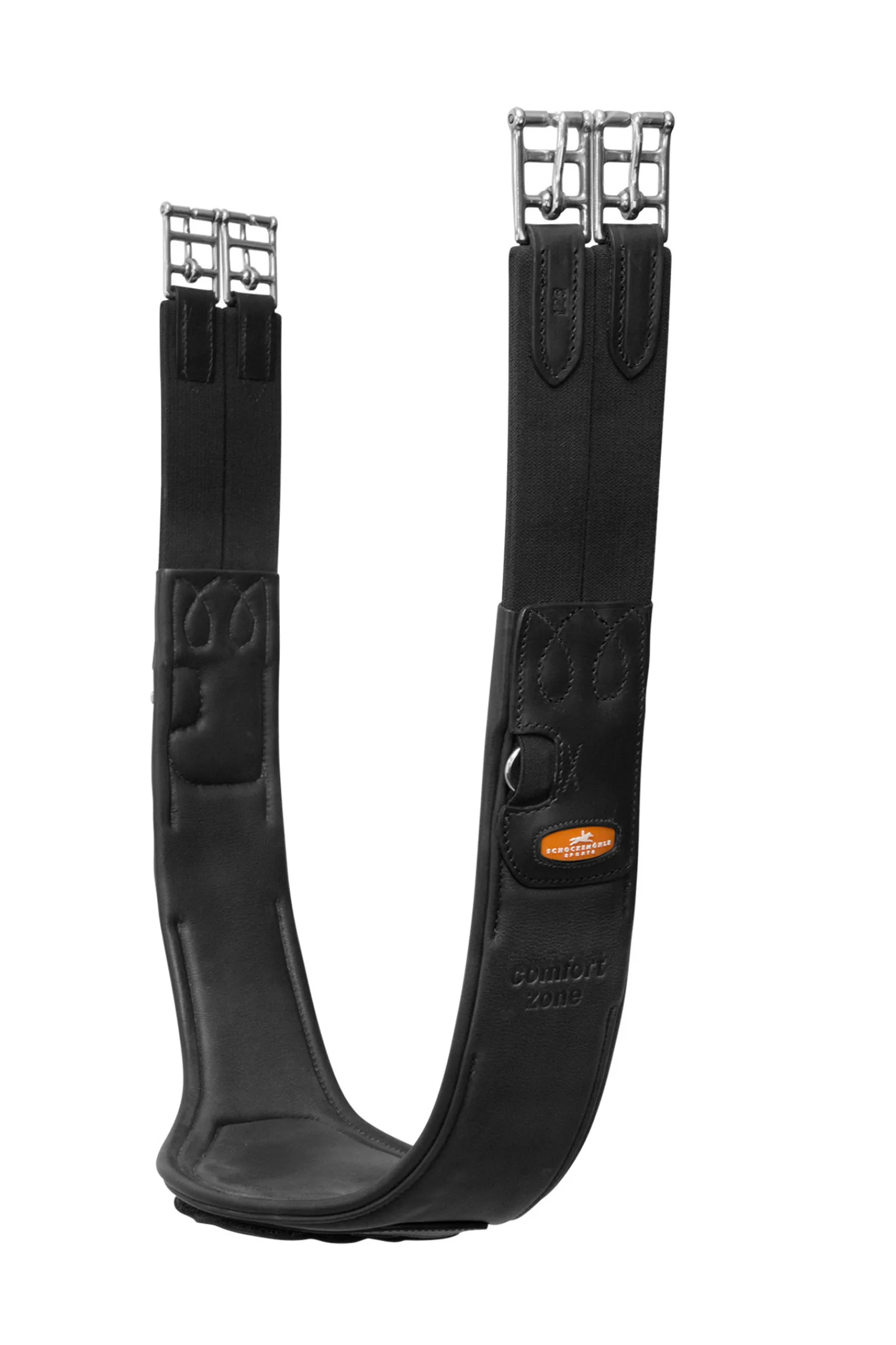 Online schockemohle Portland All Purpose Saddle Girth Black/Silver