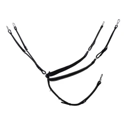 schockemohle Pro Jump Plus, Rintaremmimartingaali Black/Silver