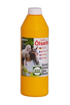 stassek Equifix Nestemainen Oljysaippua, 500 Ml Yellow/Brown