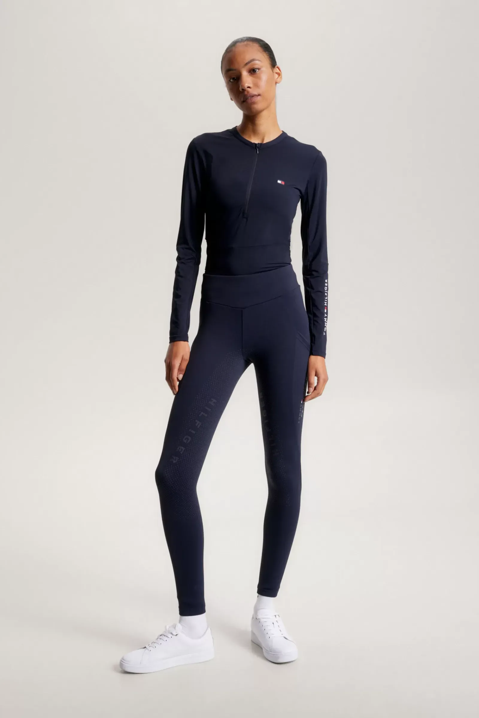 tommyhilfigerequestrian Tommy Hilfiger Equestrian Monaco Winter Leggingsit Full Grip