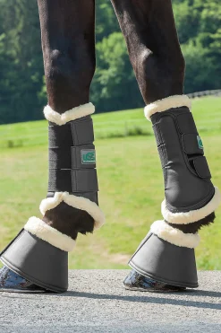 Clearance usg Breathopren Bell Boots With Faux Fur Black