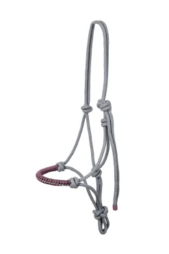 usg Knotted Rope Halter Grey