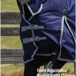 Discount weatherbeeta Comfitec Essential Combo Neck Lite -Loimi, 0 G Navy/Silver/Red