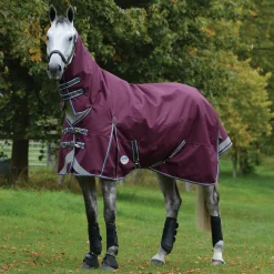 Hot weatherbeeta Comfitec Plus Dynamic Ii Combo Ulkoloimi Kaulakappaleella, 220 G Maroon Dark Red/ Grey White