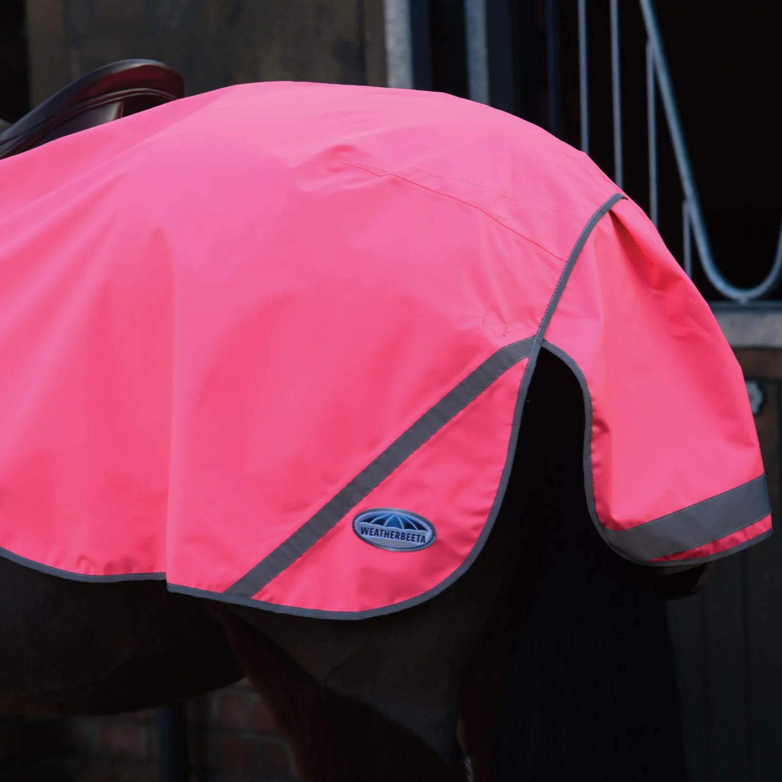 weatherbeeta 300D Heijastava Ratsastusloimi Pink