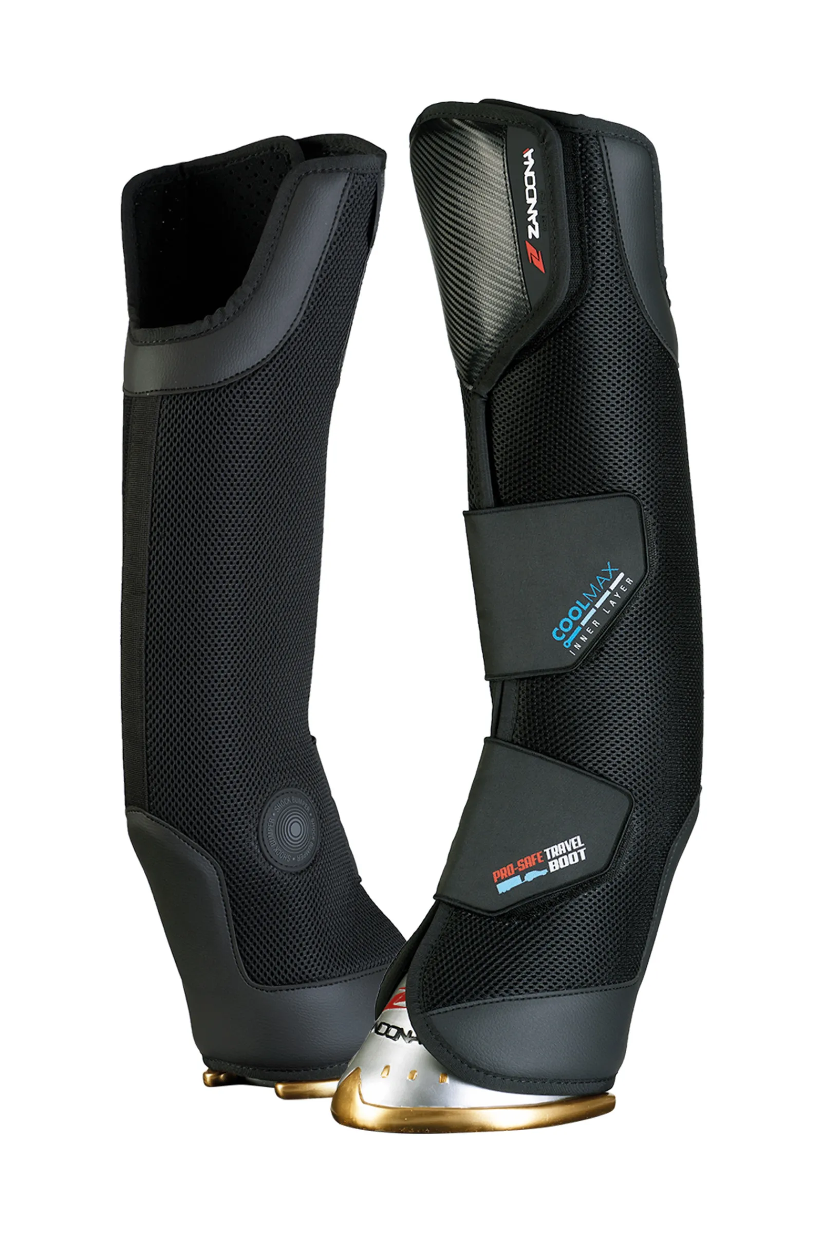 zandona Pro Safe Kuljetussuojat Etujalkoihin Black